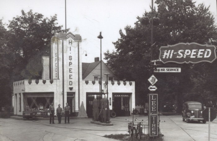 Lansing Michigan Hi Speed Gas Station